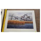 Last Day, 1990 MN DU Sponser Print, 3433/3800, Raedeke Last Day, 1990 MN DU Sponser Print, 3433/3800, Raedeke