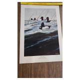 Marsh Mist, 2500/3600, 1988 MN Ducks Unlimited Sponser Print, Van Gilder, Pencil Signed Marsh Mist, 2500/3600, 1988 MN Ducks Unlimited Sponser Print, Van Gilder, Pencil Signed