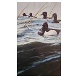 Marsh Mist, 2500/3600, 1988 MN Ducks Unlimited Sponser Print, Van Gilder, Pencil Signed Marsh Mist, 2500/3600, 1988 MN Ducks Unlimited Sponser Print, Van Gilder, Pencil Signed
