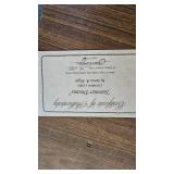 Summer Dreams, Certificate of Authenticity, James Meger 141/1500 Summer Dreams, Certificate of Authenticity, James Meger 141/1500
