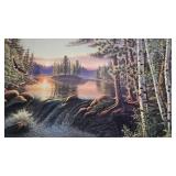 Boundry Waters, James Meger, Pencil Signed with Certificate of Authenticity, 51/960 Boundry Waters, James Meger, Pencil Signed with Certificate of Authenticity, 51/960