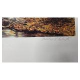 Rustic Woods, Richard Plasschaert, Pencil Signed, 950/4000