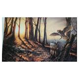 Silent Flight, 205/960, Terry Redlin, Pencil Sign