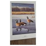 Evening Trio, Daniel Smith, Pencil Signed 3326/4000, 1989 MN DU Sponser Print of Year