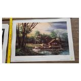 Summer (1st of Changing Seasons Series) Terry Redlin, Pencil Signed, 205/960