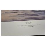 Winter (4th of Changing Seasons Series) Terry Redlin, Pencil Signed, 205/960