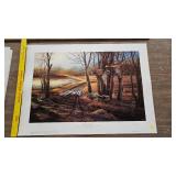 Rural Route, Terry Redlin, 205/960, Pencil Signed