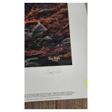 Breaking Cover, Terry Redlin, Pencil Signed, 205/960