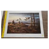 October Evening, Terry Redlin, Pencil Signed 617/960