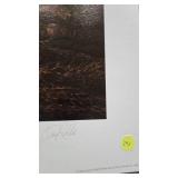 October Evening, Terry Redlin, Pencil Signed 617/960