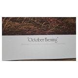 October Evening, Terry Redlin, Pencil Signed 617/960
