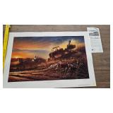 Evening Harvest, Certificate of Authenticity, 205/960, Pencil Signed, Terry Redlin