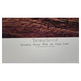 Evening Harvest, Certificate of Authenticity, 205/960, Pencil Signed, Terry Redlin