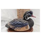 Wood Duck Sculpture/Resin/No Chips or Cracks Noticed Wood Duck Sculpture/Resin/No Chips or Cracks Noticed
