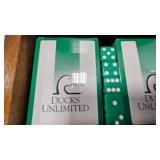 Ducks Unlimited Card/Dice Set in Wood Box, Cards unopened Ducks Unlimited Card/Dice Set in Wood Box, Cards unopened