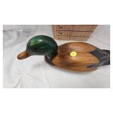 Wood Carved/Hand Painted Mallard, 1981-from Decoy Shop in Maine Wood Carved/Hand Painted Mallard, 1981-from Decoy Shop in Maine