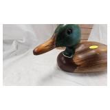 Wood Carved/Hand Painted Mallard, 1981-from Decoy Shop in Maine Wood Carved/Hand Painted Mallard, 1981-from Decoy Shop in Maine