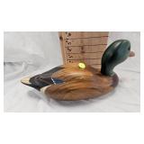 Wood Carved/Hand Painted Mallard, 1981-from Decoy Shop in Maine Wood Carved/Hand Painted Mallard, 1981-from Decoy Shop in Maine