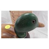 Wood Carved/Hand Painted Mallard, 1981-from Decoy Shop in Maine Wood Carved/Hand Painted Mallard, 1981-from Decoy Shop in Maine