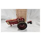 1/16th Ertl IH Farmall 806, No Front Tires and 1/64 IH 2594 1/16th Ertl IH Farmall 806, No Front Tires and 1/64 IH 2594