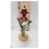 Mud Head Hopi Trickster-2009-Native American Art-Signed by Eagle Wolf Mud Head Hopi Trickster-2009-Native American Art-Signed by Eagle Wolf