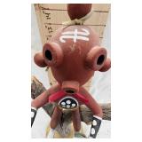 Mud Head Hopi Trickster-2009-Native American Art-Signed by Eagle Wolf Mud Head Hopi Trickster-2009-Native American Art-Signed by Eagle Wolf