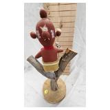 Mud Head Hopi Trickster-2009-Native American Art-Signed by Eagle Wolf Mud Head Hopi Trickster-2009-Native American Art-Signed by Eagle Wolf
