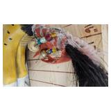 Horse Dance/Cermonial  Stick in Native American Plains Indian Style Horse Dance/Cermonial  Stick in Native American Plains Indian Style