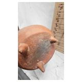 Mexican Footed Duck Vessel Folk Art in TerraCotta Mexican Footed Duck Vessel Folk Art in TerraCotta