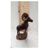 Hand Carved Sheep/Ram out of Ironwood, intricate Design-Fantastic Condition Hand Carved Sheep/Ram out of Ironwood, intricate Design-Fantastic Condition