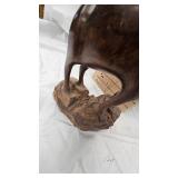 Hand Carved Sheep/Ram out of Ironwood, intricate Design-Fantastic Condition Hand Carved Sheep/Ram out of Ironwood, intricate Design-Fantastic Condition