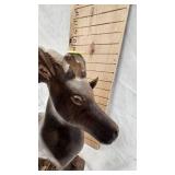 Hand Carved Sheep/Ram out of Ironwood, intricate Design-Fantastic Condition Hand Carved Sheep/Ram out of Ironwood, intricate Design-Fantastic Condition
