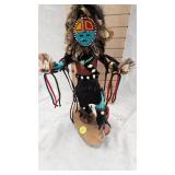 TAWA Sundancer Kachina Doll by Eagle Wolf TAWA Sundancer Kachina Doll by Eagle Wolf