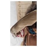 Black Wolf Kachina Doll by Eagle Wolf Black Wolf Kachina Doll by Eagle Wolf
