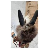 Black Wolf Kachina Doll by Eagle Wolf Black Wolf Kachina Doll by Eagle Wolf