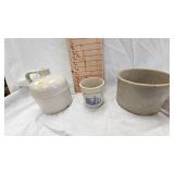 Small Crock, Jug, Trinity  Elevator & Trading Crock(Red Wing 289/300), Small Crock, Jug, Trinity  Elevator & Trading Crock(Red Wing 289/300),