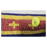 Native American Beaded Knife Sheath, Leather and beautiful Bead Work in Excellent Condition Native American Beaded Knife Sheath, Leather and beautiful Bead Work in Excellent Condition