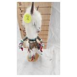 White Wolf Kachina, 2009 by Eagle Wolf White Wolf Kachina, 2009 by Eagle Wolf