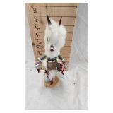 White Wolf Kachina, 2009 by Eagle Wolf White Wolf Kachina, 2009 by Eagle Wolf