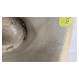 4 Gallon Blue Ribbon Crock, no chips/cracks noticed 4 Gallon Blue Ribbon Crock, no chips/cracks noticed