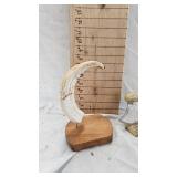 Alaska Ulu Knife and Walrus Husk Alaska Ulu Knife and Walrus Husk
