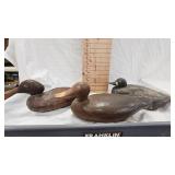 Set of 3 Hand Carved Decoys Set of 3 Hand Carved Decoys