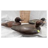 Set of 3 Hand Carved Decoys Set of 3 Hand Carved Decoys