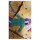 Pictoral Beaded Pipe Bag, Made by Eagle Wolf, Exquisite Detail and in excellent condition Pictoral Beaded Pipe Bag, Made by Eagle Wolf, Exquisite Detail and in excellent condition