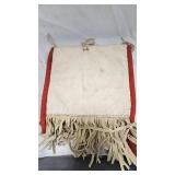 Pictoral Beaded Pipe Bag, Made by Eagle Wolf, Exquisite Detail and in excellent condition Pictoral Beaded Pipe Bag, Made by Eagle Wolf, Exquisite Detail and in excellent condition