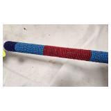 Native American Lance/Dance Stick, Plains Indian Style,with feathers and fantastic Bead Work Native American Lance/Dance Stick, Plains Indian Style,with feathers and fantastic Bead Work