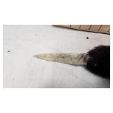Native American Lance/Dance Stick, Plains Indian Style,with feathers and fantastic Bead Work Native American Lance/Dance Stick, Plains Indian Style,with feathers and fantastic Bead Work
