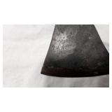 Native American Tomahawk with Real Fur, Beading Detail and Fringes, Beautiful Piece- Native American Tomahawk with Real Fur, Beading Detail and Fringes, Beautiful Piece-