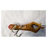 Heddon Vintage and Rare Luny Frog, Open Leg Design Produced 1927-32, Great Condition