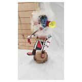 Kachina Doll, Medium, Morning Singer, Native American Art by Eagle Wolf Kachina Doll, Medium, Morning Singer, Native American Art by Eagle Wolf